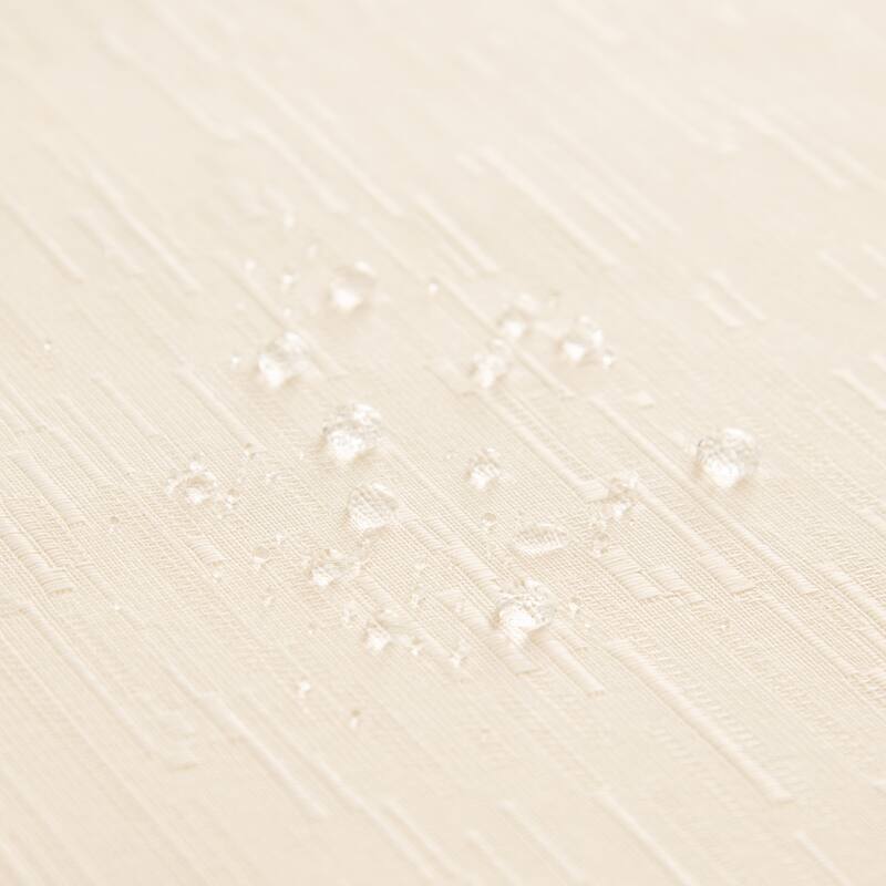 Continental Solid Texture Water and Stain Resistant Tablecloth