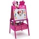 preview thumbnail 2 of 3, Delta Children Minnie Mouse Wooden Double Sided Activity Easel