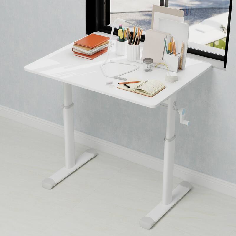 Adjustable compact design study desk suitable for children and adults