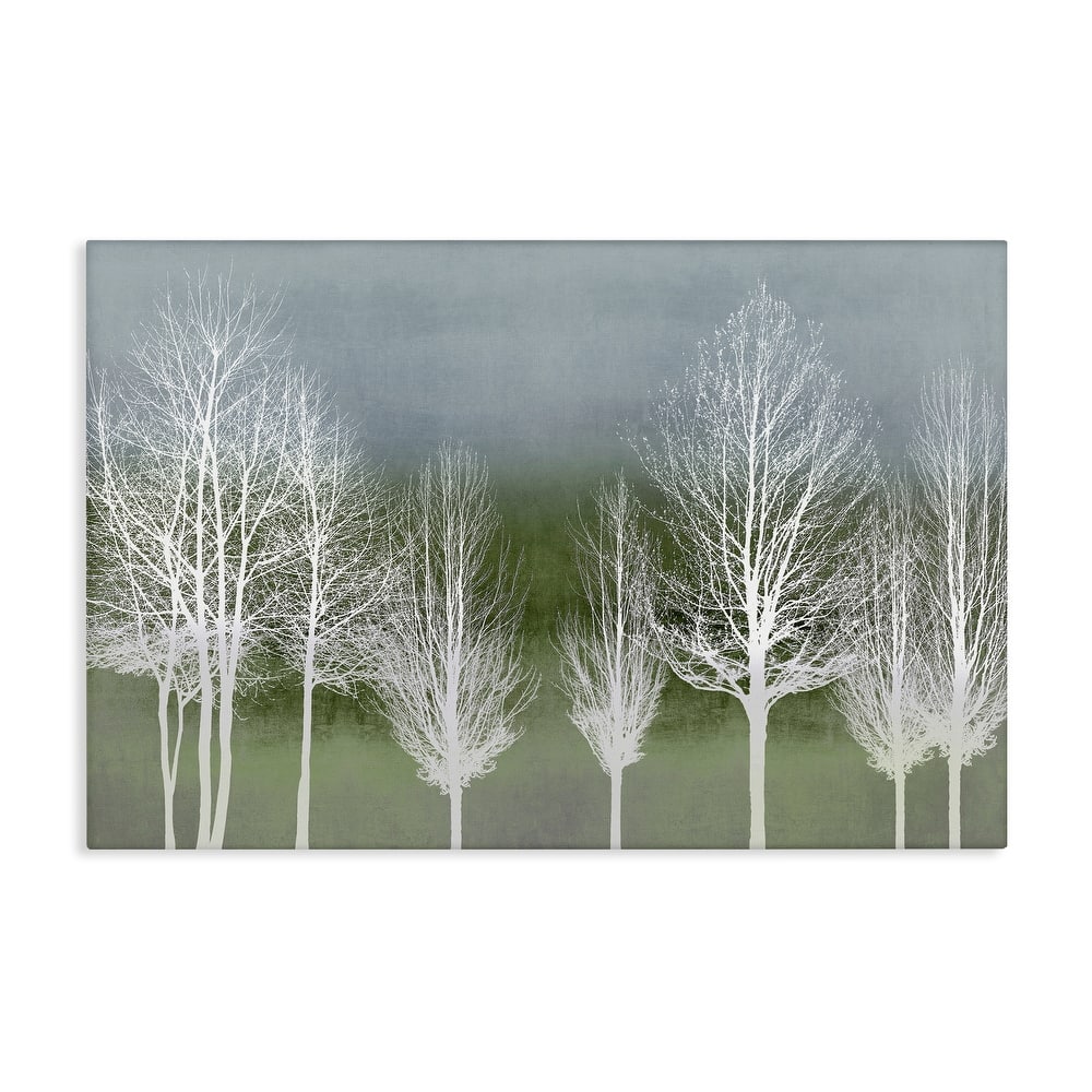 Stupell White Tree Impressions Canvas Wall Art Design By Kate Bennett