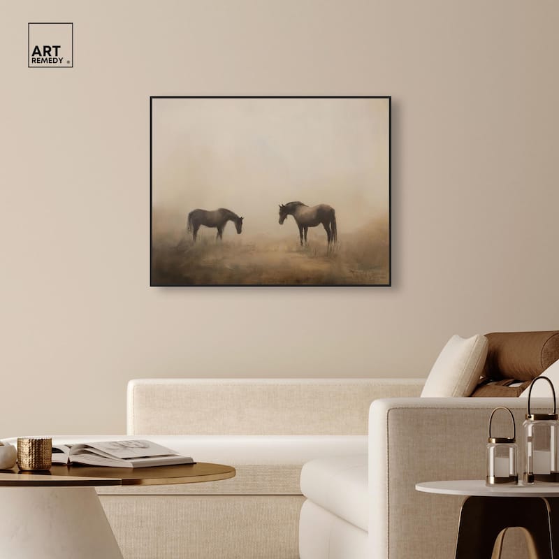 Equine Duo II Canvas by Art Remedy