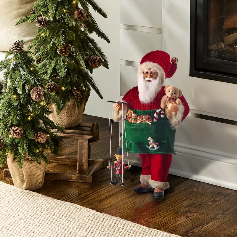 17" Old St Nick Workshop