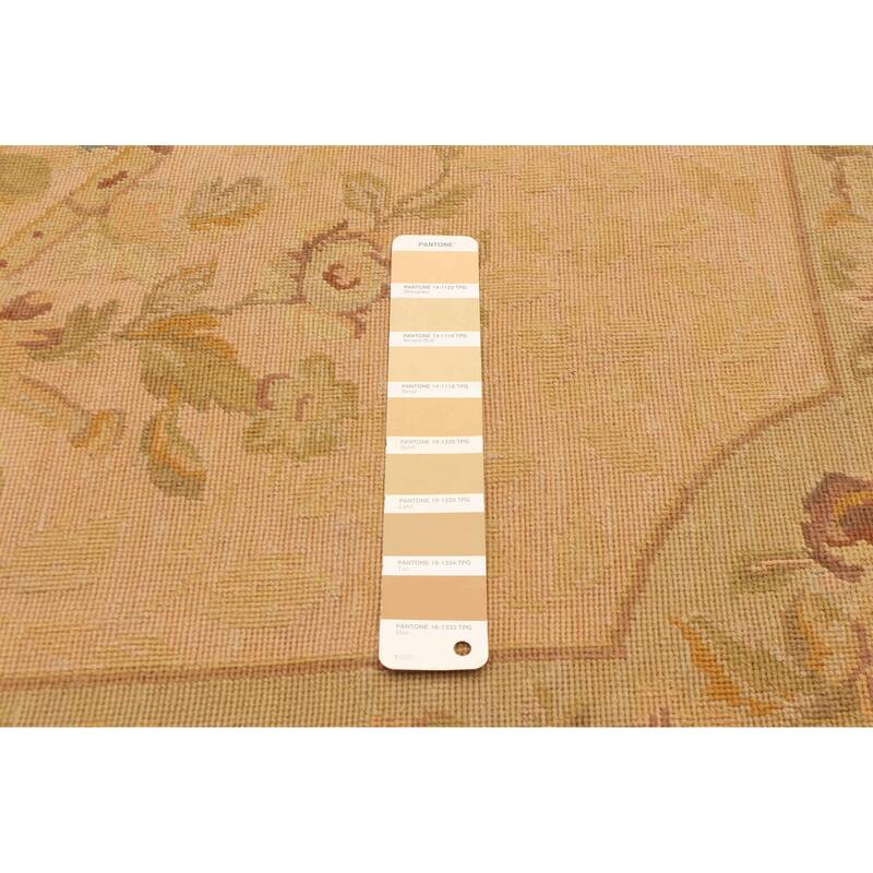 ECARPETGALLERY Flat-Weave Dynasty Beige Cotton Tapestry Kilim - 2'11 x 4'8