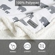 preview thumbnail 120 of 152, Eddie Bauer Ultra Plush Super Soft & Cozy- Reversible Throw Blankets