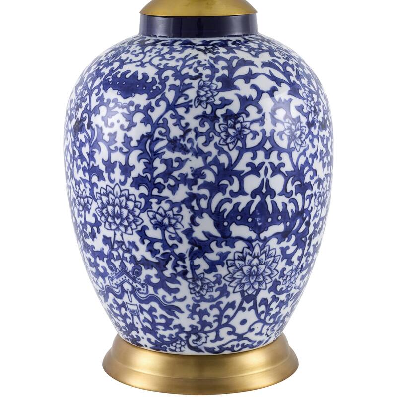 Livabliss Florezia Traditional Accent Table Lamp - 22"H x 15"W x 15"D