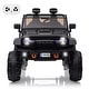 preview thumbnail 2 of 3, 24V Kids Ride on Truck with Remote Control, 4 Motors, 7Ah Battery, Seat Width 2 Seater Electric Ride Toy