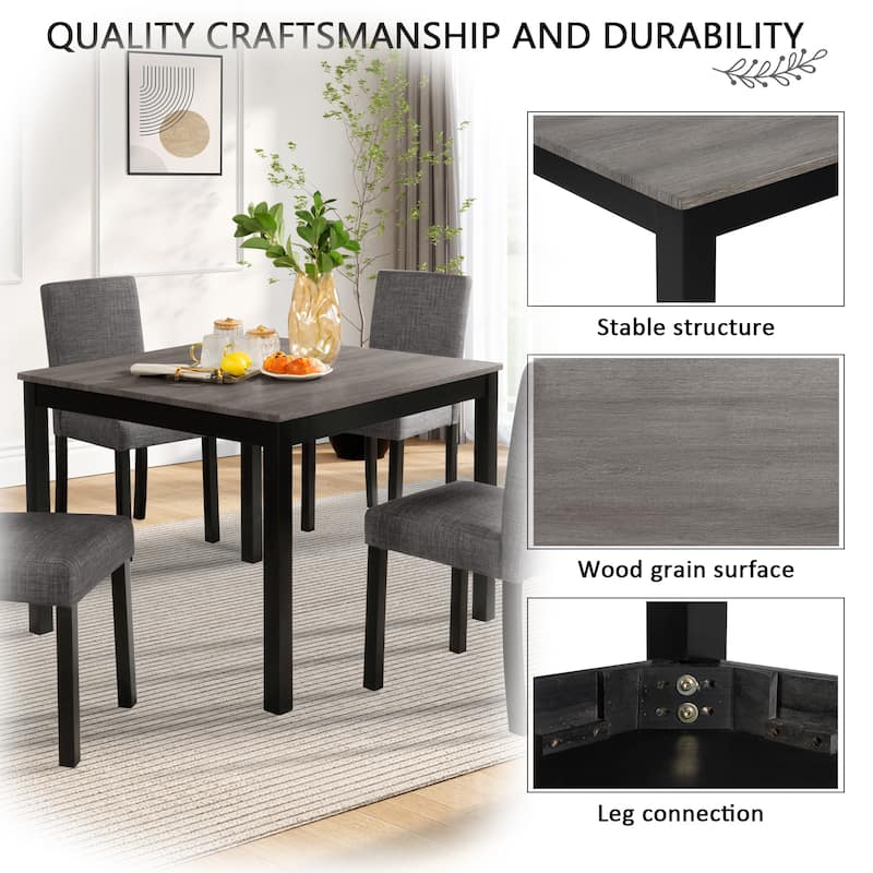 55.1" Storage Sideboard with 4-Doors,Multi Functional Buffet, with Open Shelf and 2-Tiers Adjustable Shelves