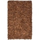 preview thumbnail 65 of 177, SAFAVIEH Handmade Leather Shag Carlijn Modern Decorative Rug