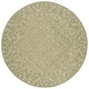 preview thumbnail 75 of 158, SAFAVIEH Handmade Dip Dye Karyn Wool Rug 5' Round - Green