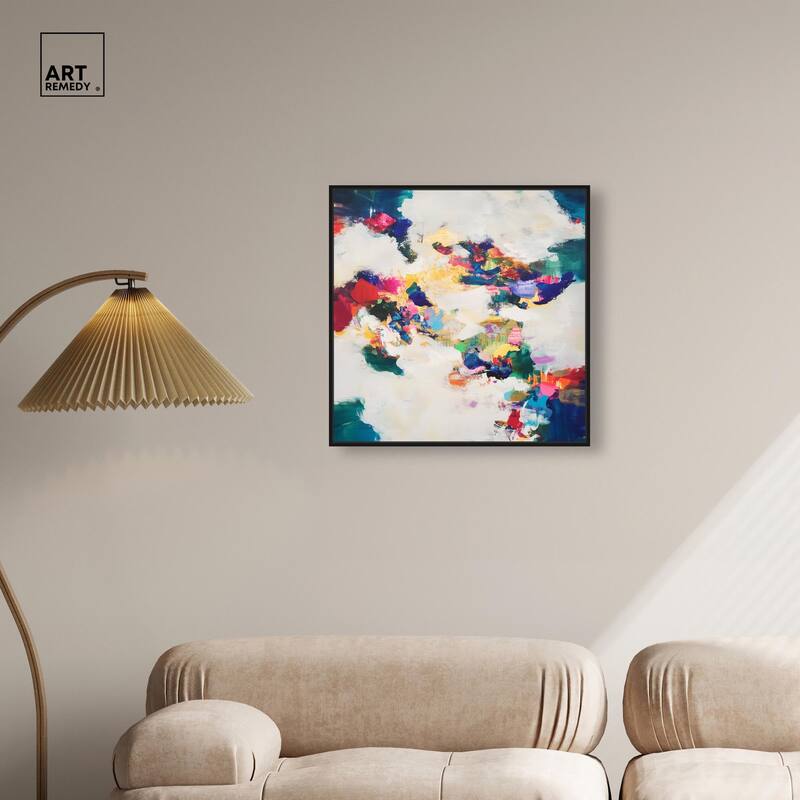 Spectrum Splash Canvas by Art Remedy