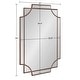 preview thumbnail 50 of 91, Kate and Laurel Minuette Traditional Decorative Framed Wall Mirror