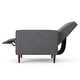 preview thumbnail 38 of 79, Mervynn Mid-Century Modern Button Tufted Fabric Recliner by Christopher Knight Home