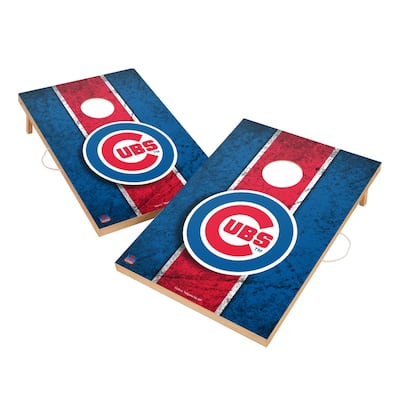 Vintage Chicago Cubs Regulation 2x4 Cornhole Set