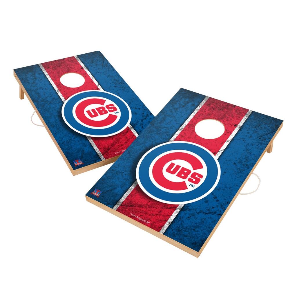 Vintage Chicago Cubs Regulation 2x4 Cornhole Set