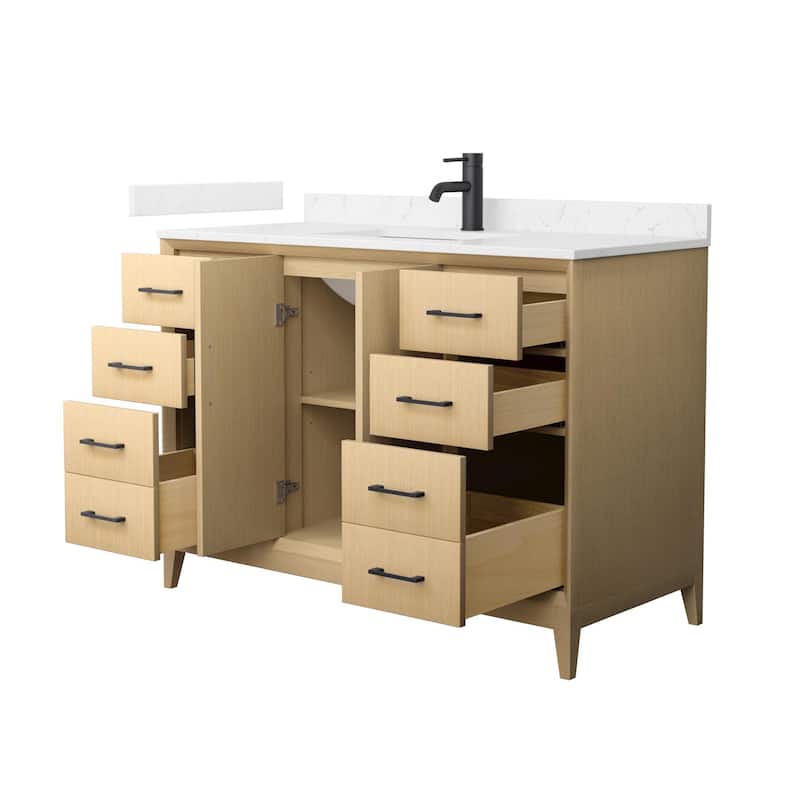 Wyndham Collection WCH7575-48S-VCA-MXX Janna 48" Free Standing Single