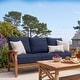 preview thumbnail 17 of 36, Cambridge Casual Carmel 5-Piece Teak Patio Conversation Set