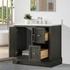 preview thumbnail 3 of 7, Vanity Art 36" Single Sink Bathroom Vanity with Top & Backsplash