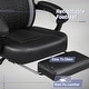 preview thumbnail 21 of 29, Bossin Gaming Chairs with Footrest, Big and Tall Chair 400 Capacity, Racing Style Computer Chair with Ergonomic Lumbar Support