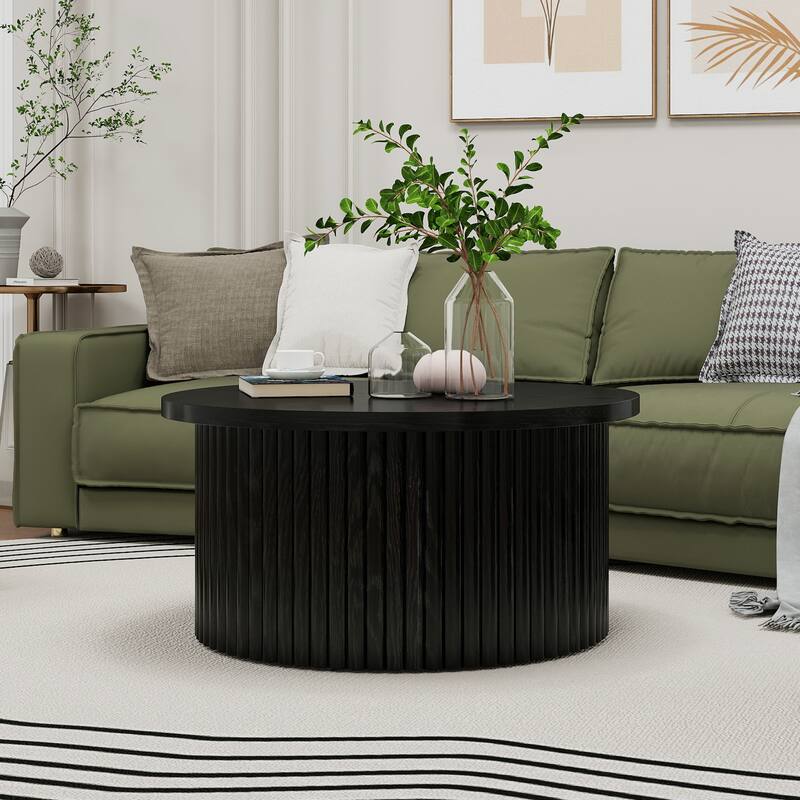 Coffee Table ,Round Coffee Table,Modern Side Tables Accent End Table for Living Room