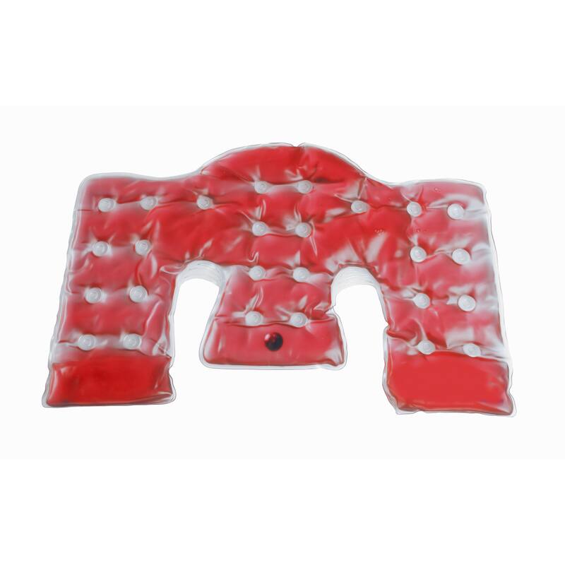 Palm NRG Reusable Neck & Shoulder Hot and Cold Pad - Red