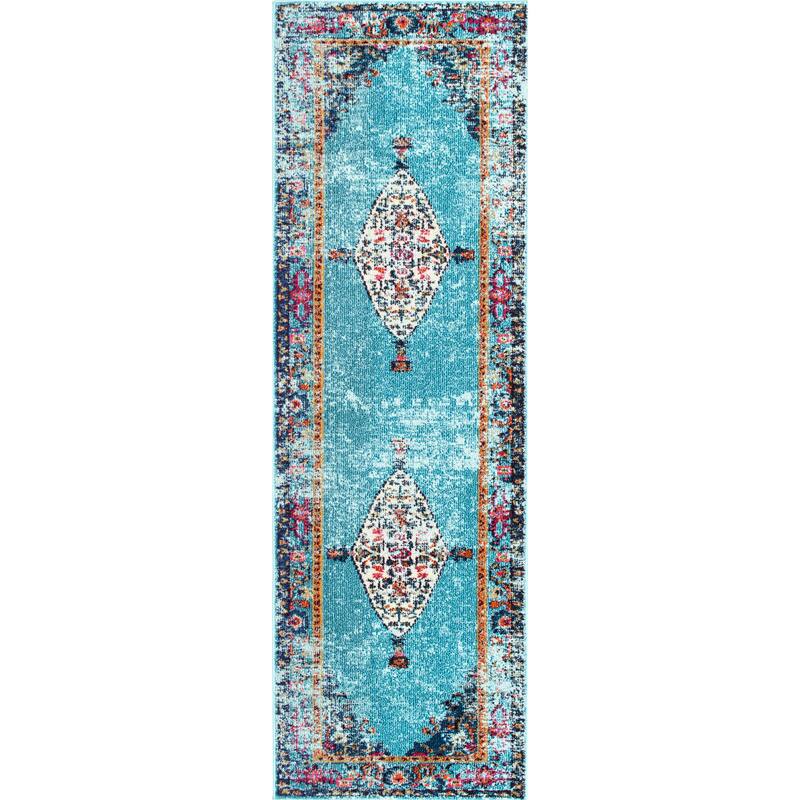 Nuloom Vintage Medallion Veronica Area Rug