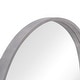 preview thumbnail 63 of 80, Classic Wooden Frame Farmhouse Round Wall Mirror