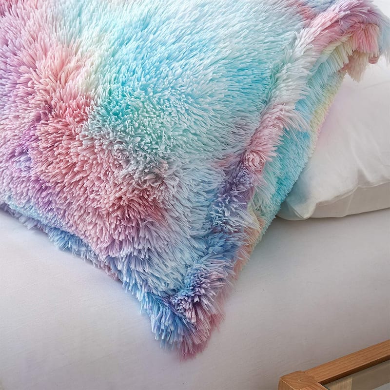 Unicorn Dreamz - Coma Inducer® Oversized Comforter Set - Buttercup Rainbow