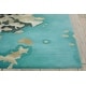 preview thumbnail 9 of 13, Nourison Prismatic Abstract Floral Textured Water Lily Shimmer Area Rug