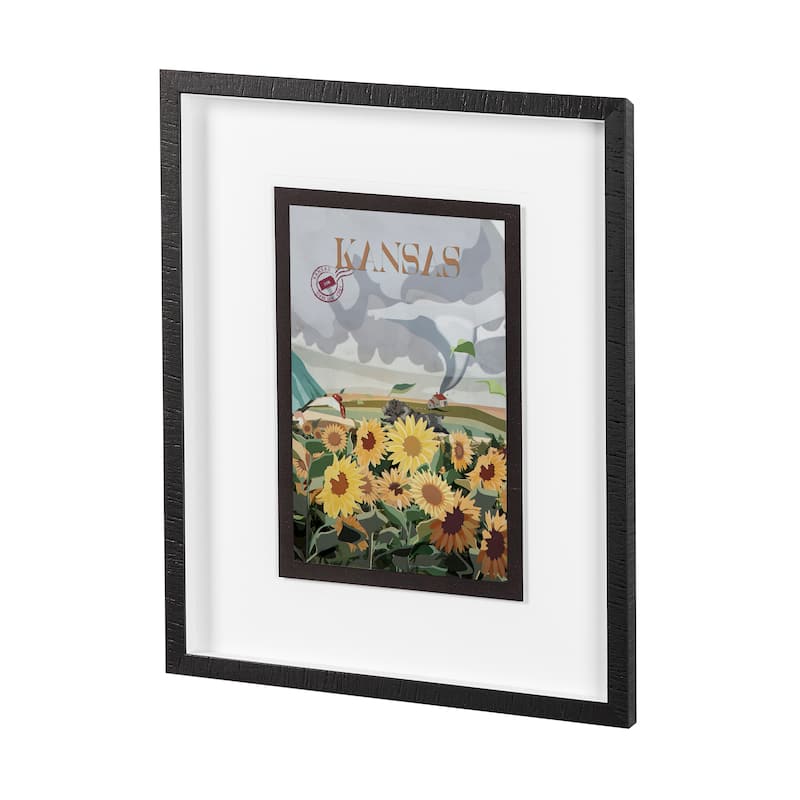 Kansas Go (M) Framed Art Print