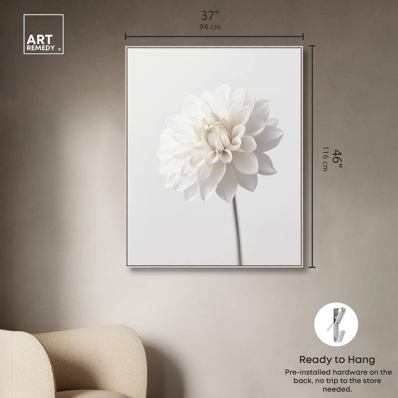 Pristine Blossom I Canvas by Art Remedy