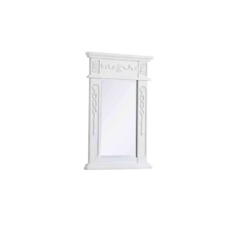 Elegant Lighting Antique Beige Vanity Mirror (22" x 28")