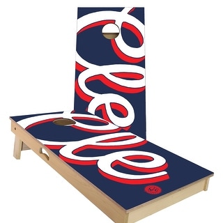 Cleveland Vintage Outdoor Cornhole Board Set