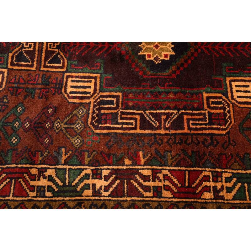 ECARPETGALLERY Hand-knotted Teimani Brown Wool Rug - 4'0 x 6'7