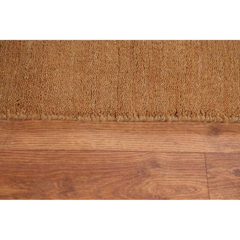 Contemporary Gabbeh Living Room Area Rug Handmade Oriental Wool Carpet - 8'3" x 11'1"