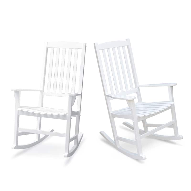 Cambridge Casual Monroe 2-piece Wood Outdoor Rocking Chair
