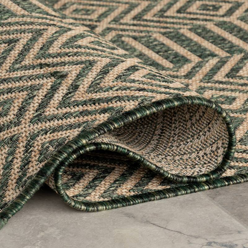 Nuloom Kieran Striped Indoor/Outdoor Area Rug