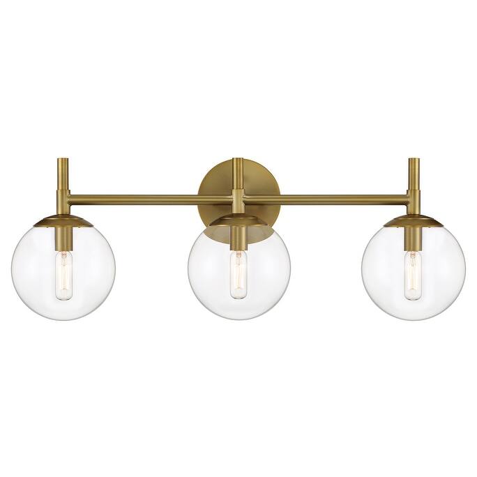 Minka Lavery 2793 Auresa 3 Light 26" Wide Vantage Bathroom Vanity - Soft Brass