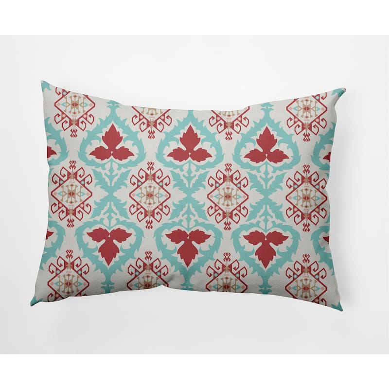 Bombay Decorative Throw Pillow - Ligonberry Red - 14" x 20"