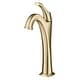 preview thumbnail 25 of 38, KRAUS Arlo Single Handle 1-Hole Vessel Bathroom Faucet w/ Pop Up Drain Brushed Gold