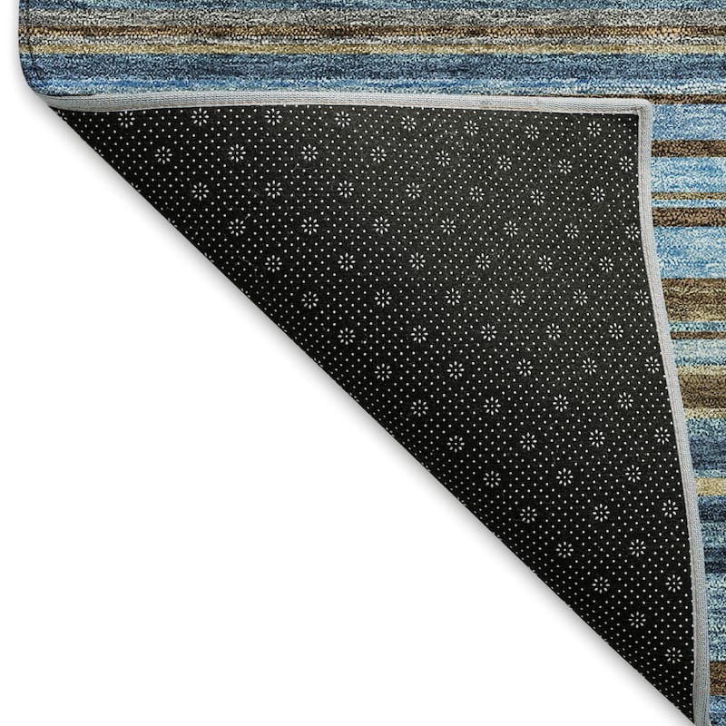 Premium Washable Super Soft Modern Stripes Mayfield Rug
