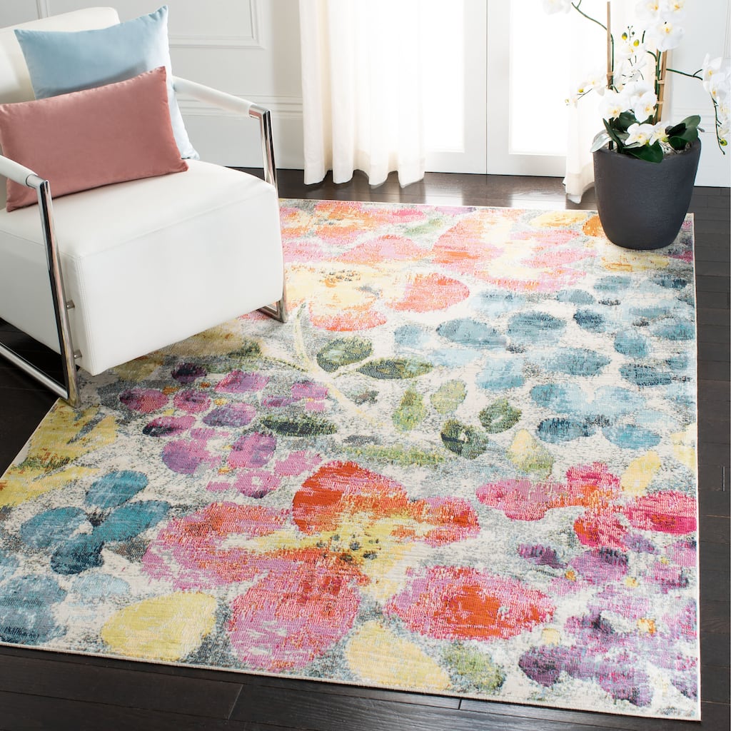 SAFAVIEH Lillian Shari Abstract Floral Rug