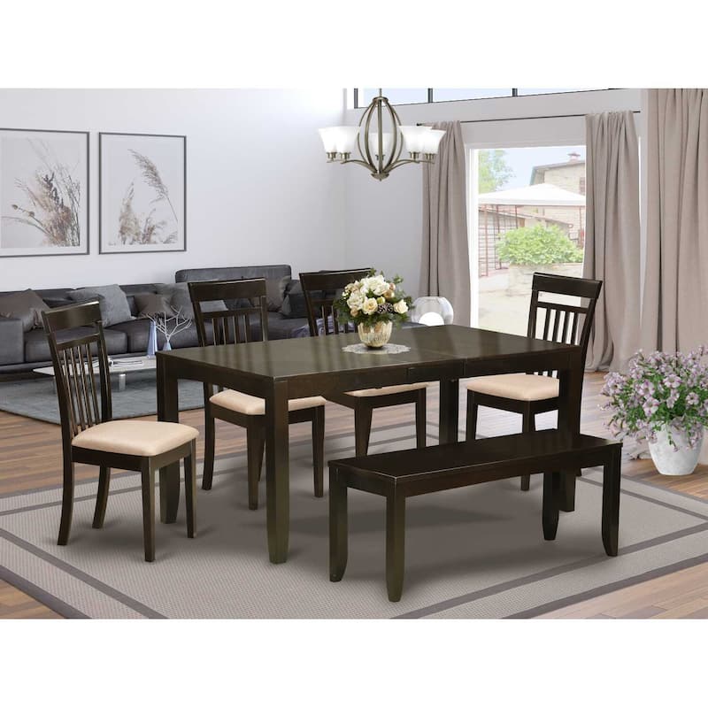 Dining Room Table Set - Wood Table with Chairs - Kitchen Table Set - Allure Room Set
