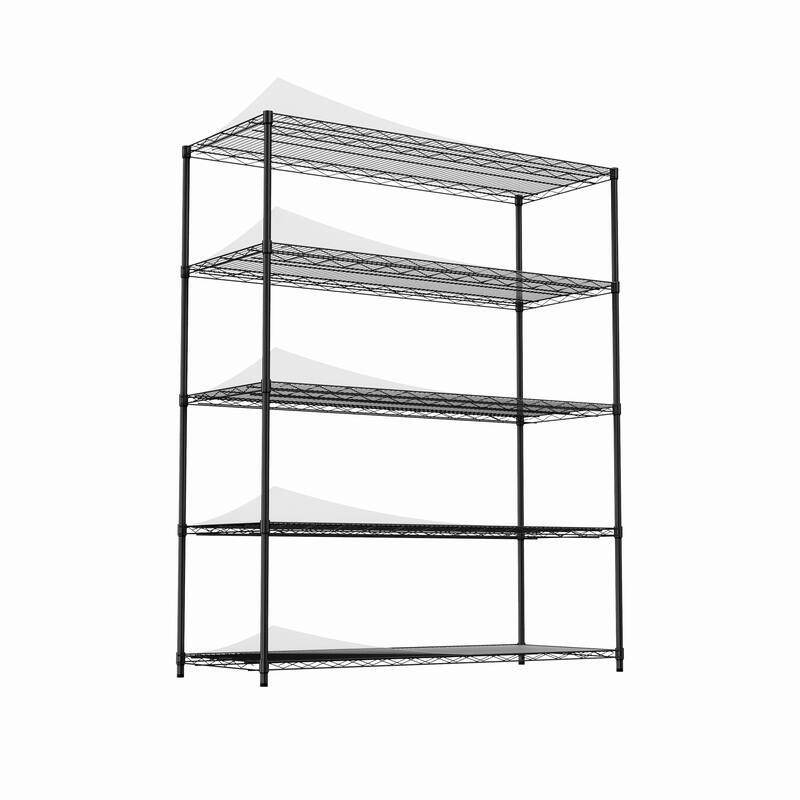 5-layer Heavy-duty Adjustable Shelves