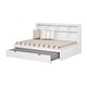 preview thumbnail 17 of 15, Full Bookcase Daybed in White