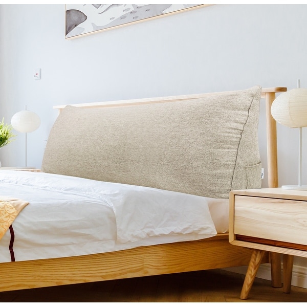 Bed Rest Reading Wedge Pillow Alternative Headboard Back Support On Sale Bed Bath Beyond 34626699