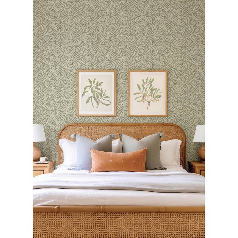 A-Street Prints Gabriel Moss Fern Wallpaper