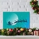 preview thumbnail 4 of 8, Moonlit Skaters-Premium Gallery Wrapped Canvas - Ready to Hang