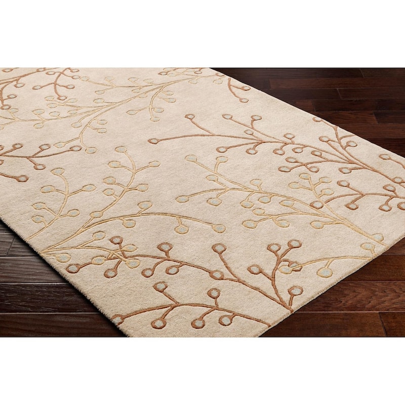 Livabliss Athena French Country Floral & Botanical Hand Tufted Area Rug