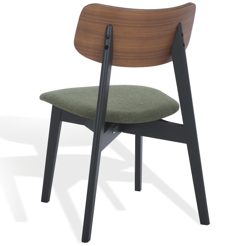 SAFAVIEH COUTURE Divya Wood Dining Chair (Set of 2) - 19"W x 22"D x 31"H