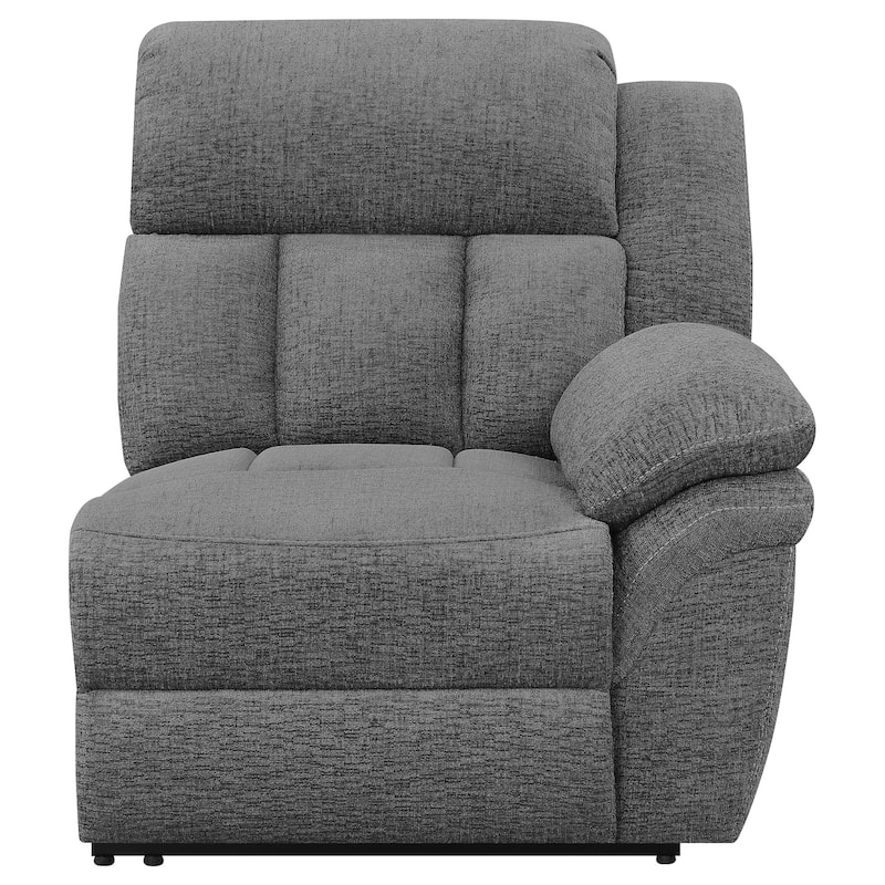 Bahrain 5-piece Upholstered Home Theater Seating Charcoal